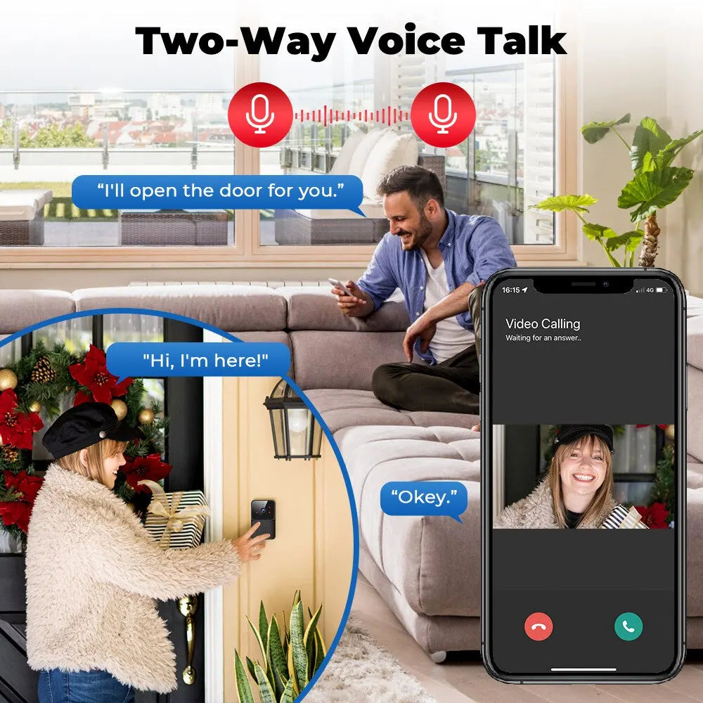 ELVE WiFi Doorbell Camera